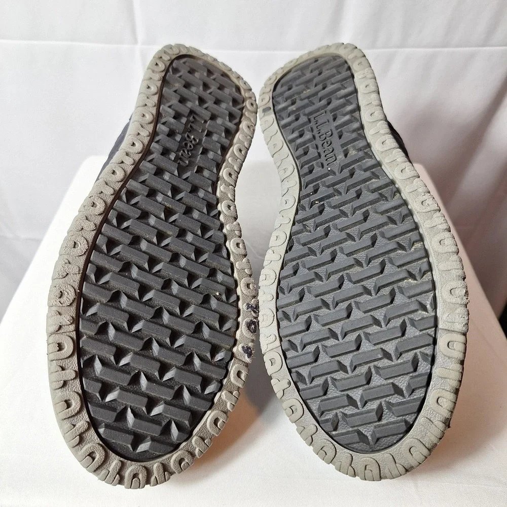 L.L. BEAN Ultralight Primaloft Quilted Slip-On Waterproof Insulated Shoes Sz 8 - Picture 8 of 8